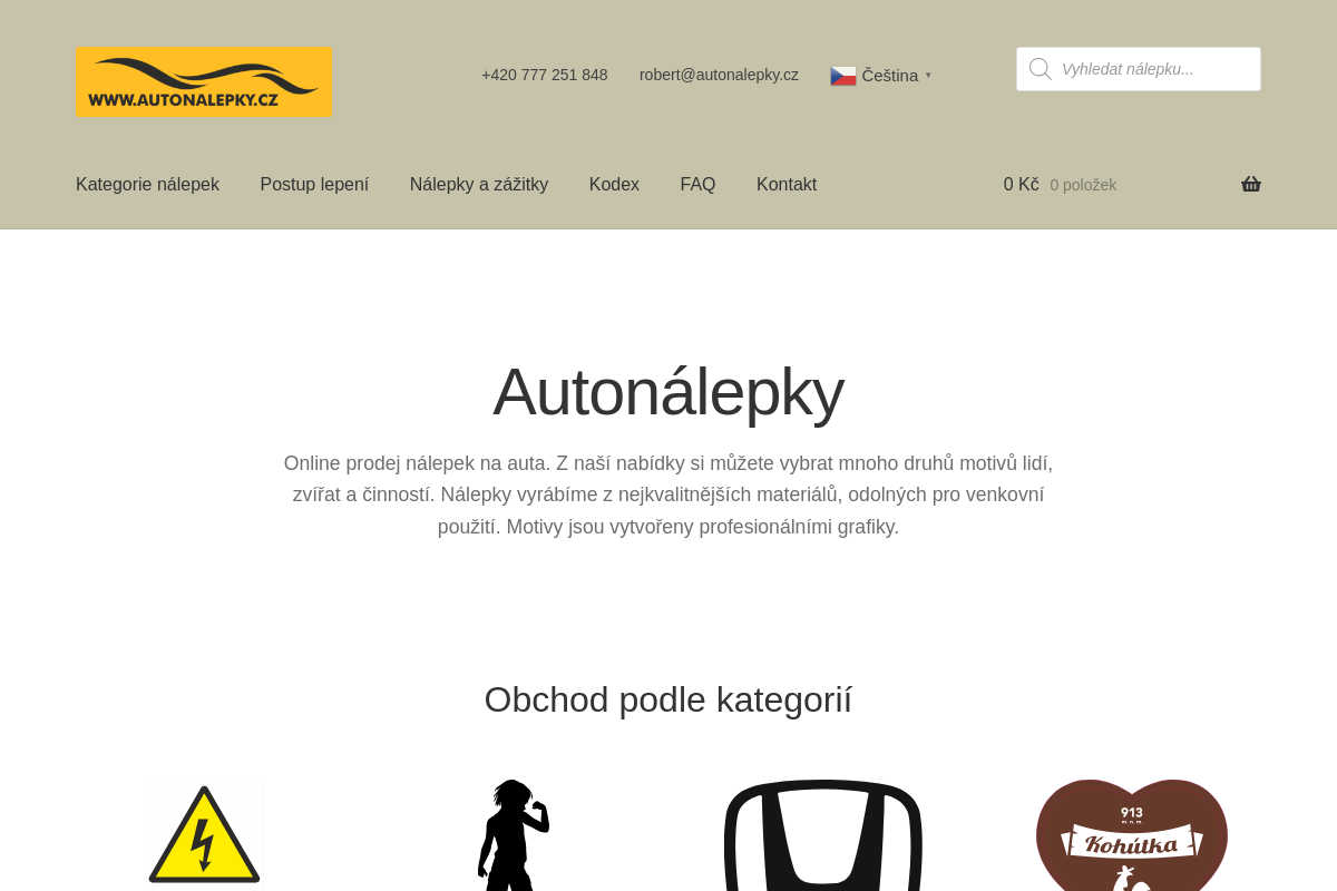 Autonálepky