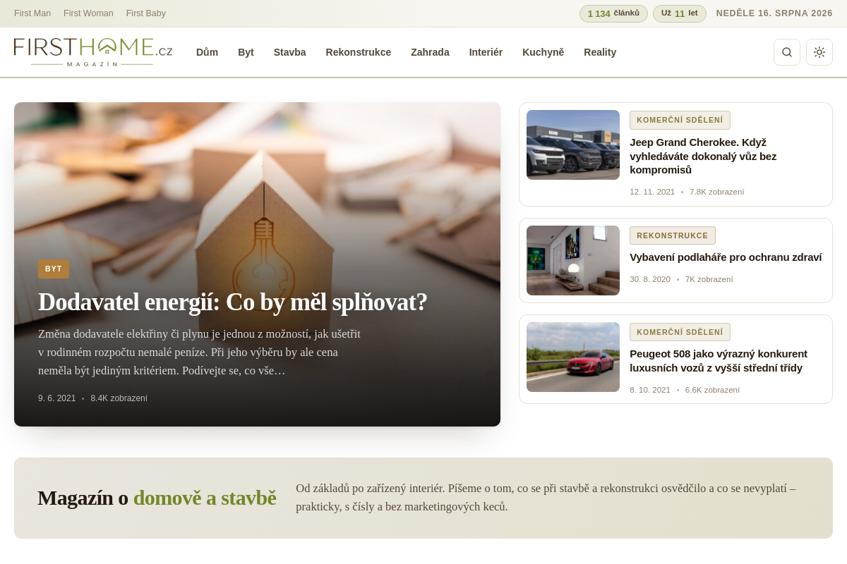 FirstHome.cz