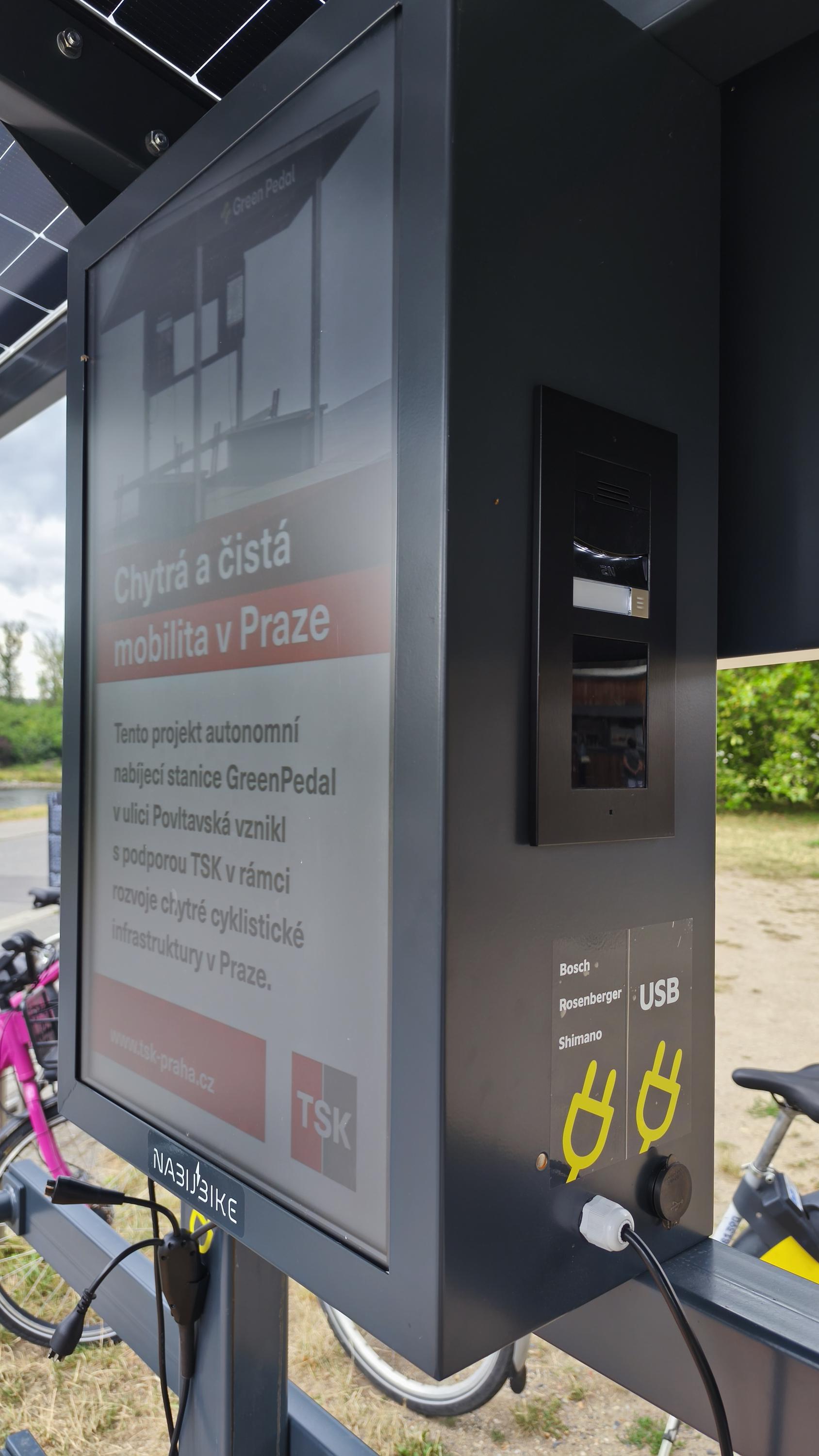 Nabíjecí zásuvka pro elektrokola - Povltavská foto 4