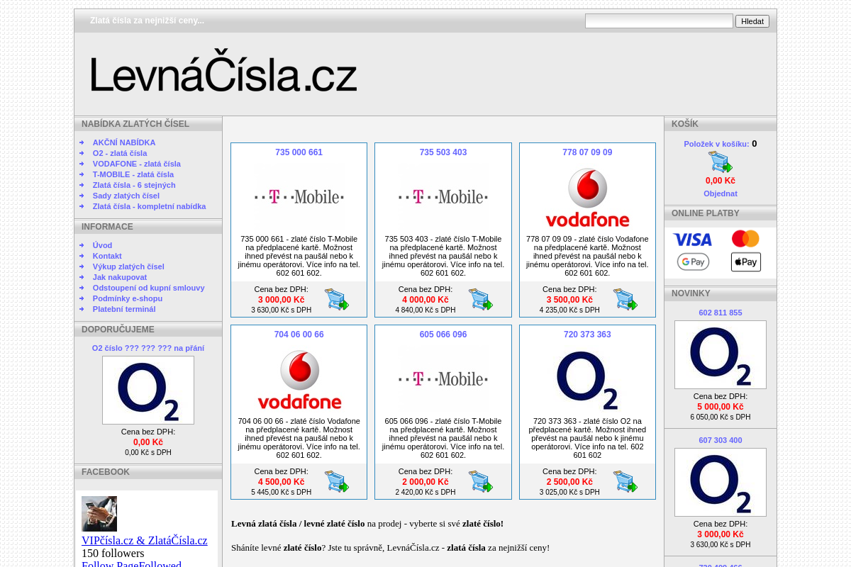LevnáČísla.cz