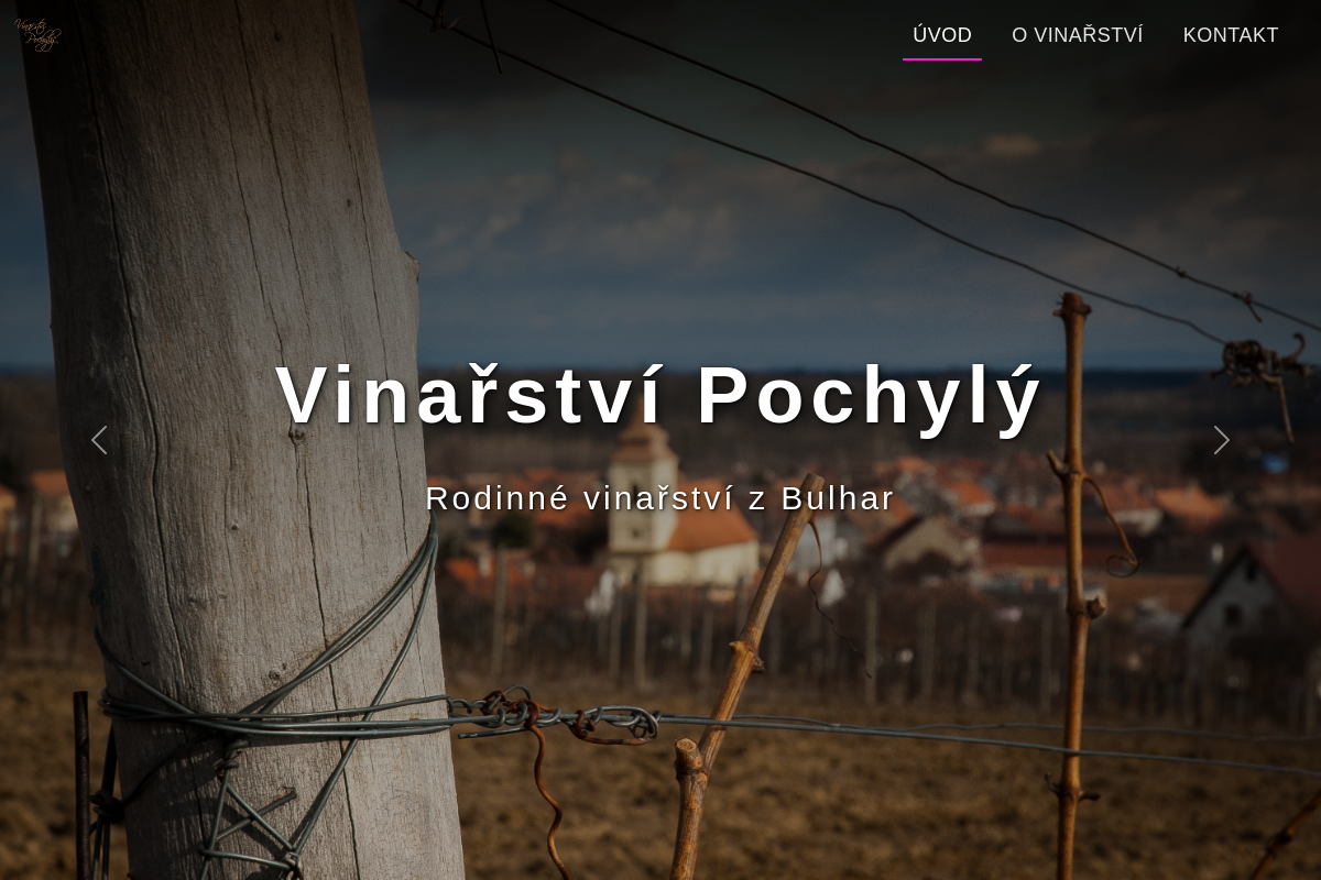 Rodinné vinařství Pochylý