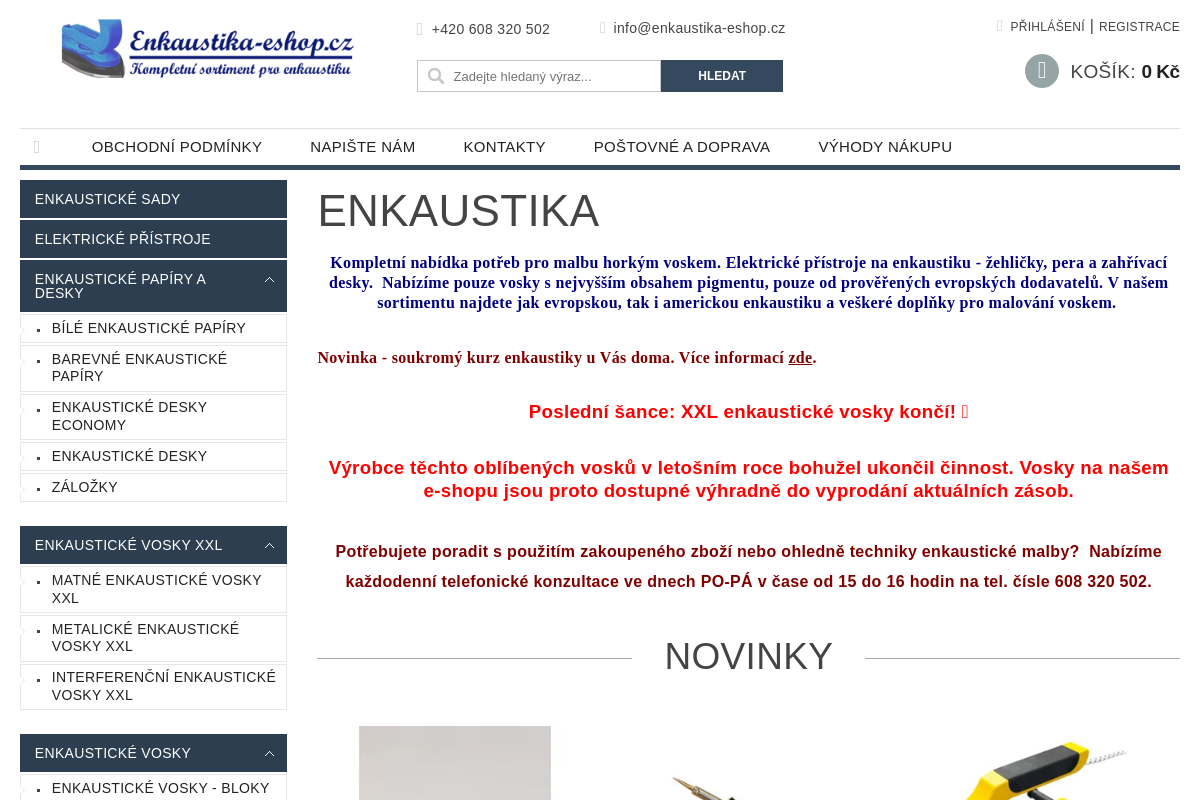 Enkaustika-eshop.cz