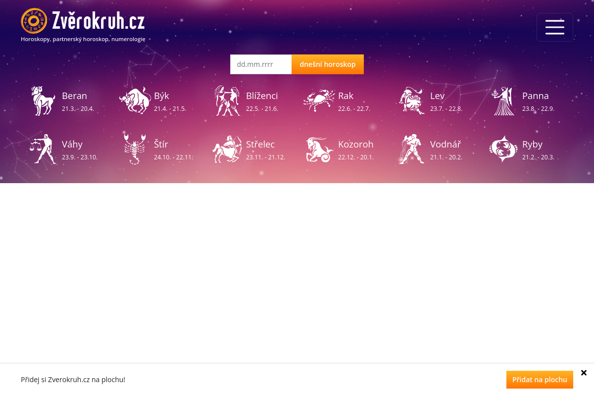 Zvěrokruh.cz