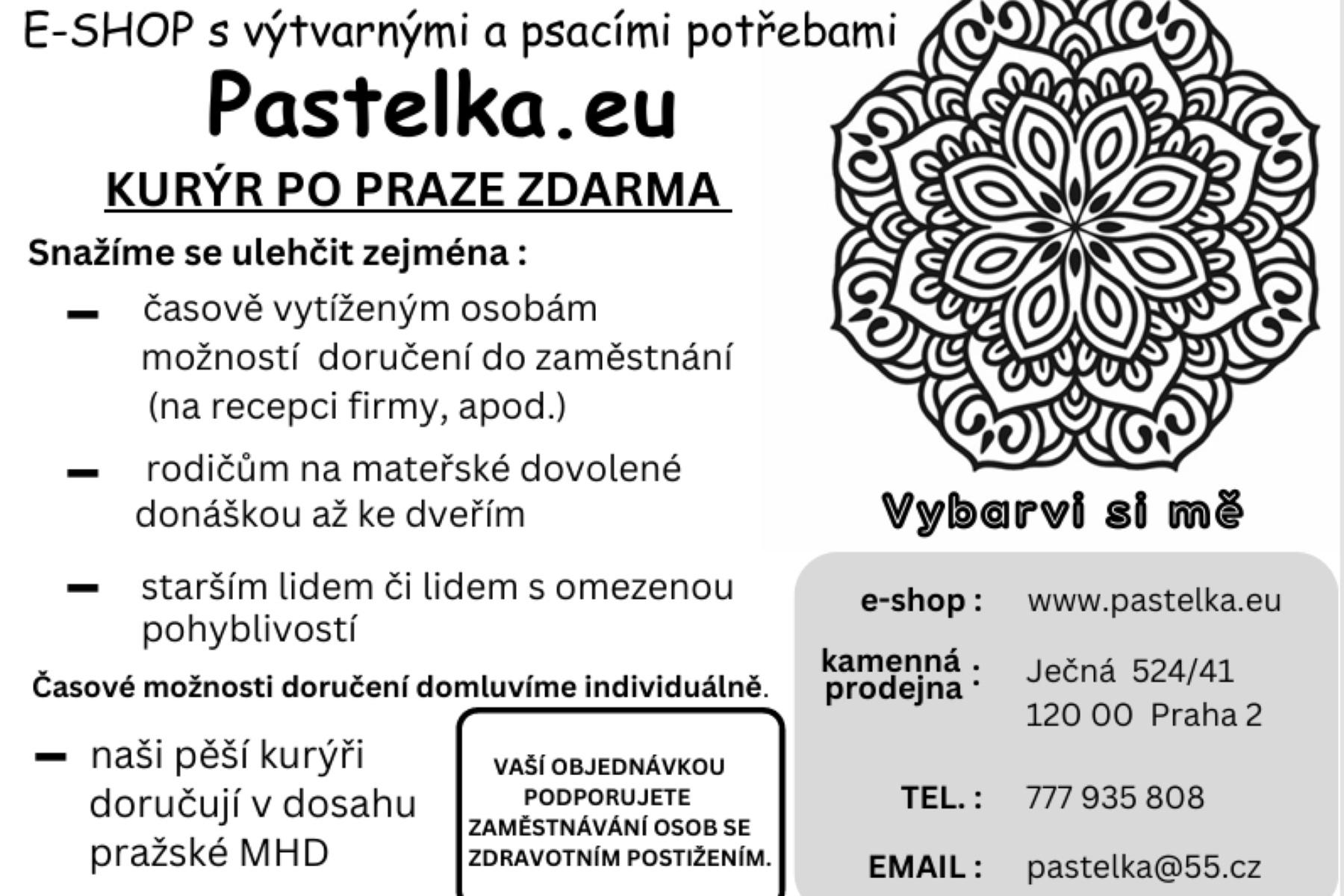 Kurýr po Praze