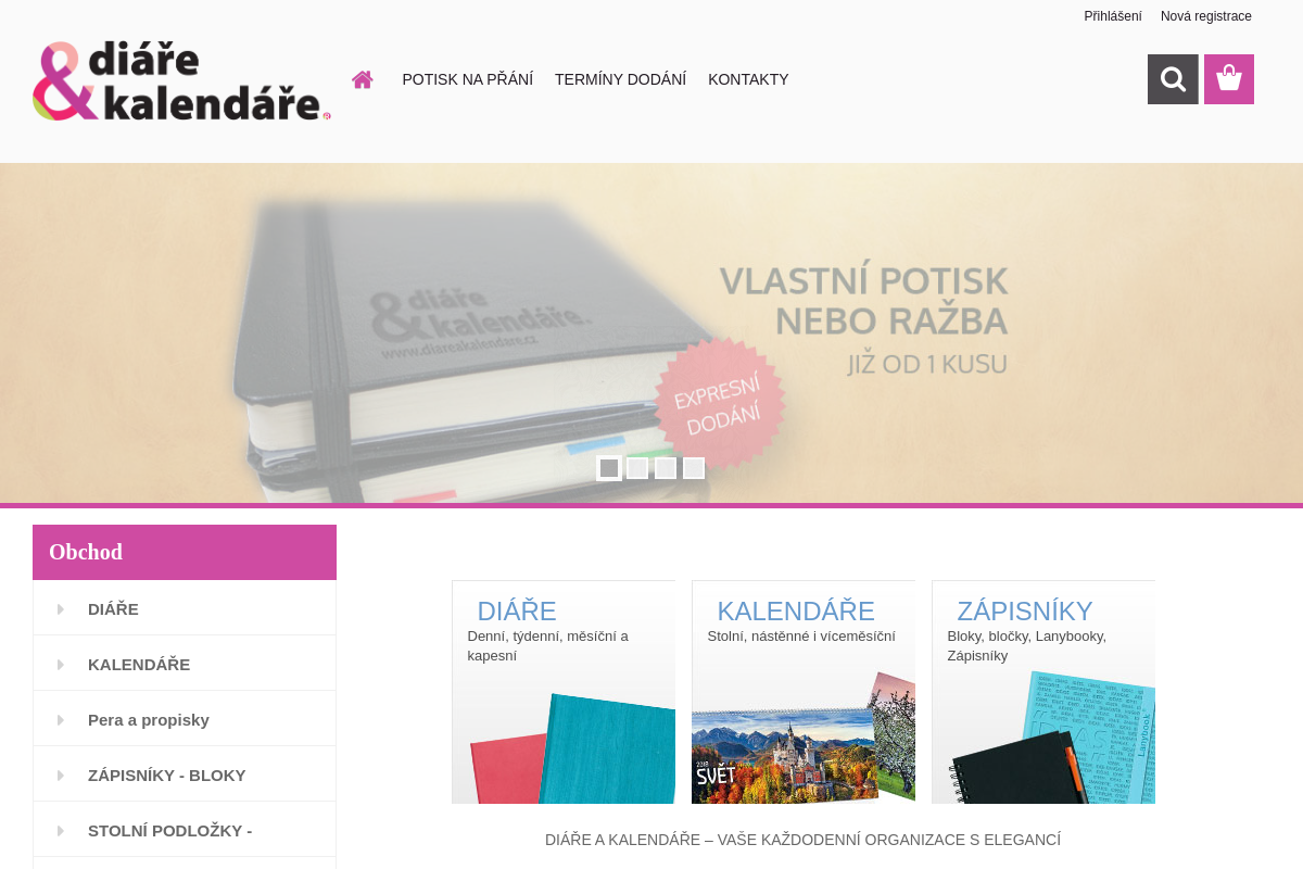 Diareakalendare.cz
