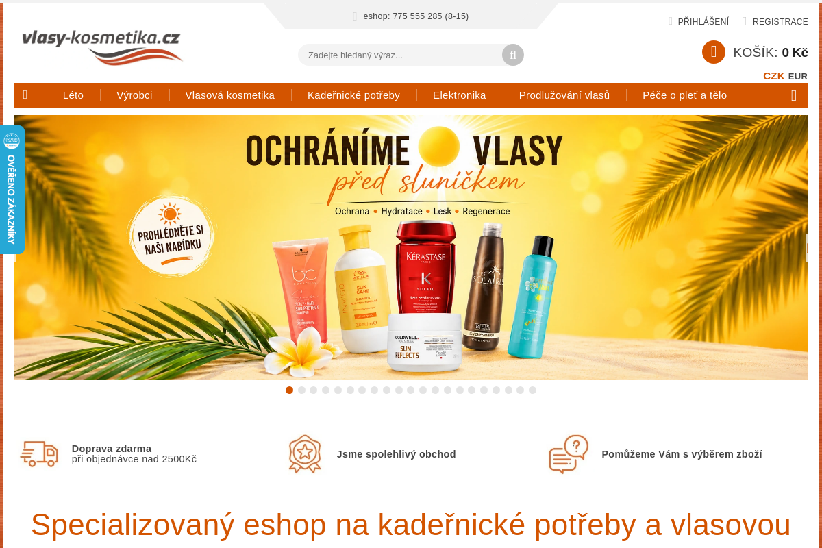 Vlasy-kosmetika.cz
