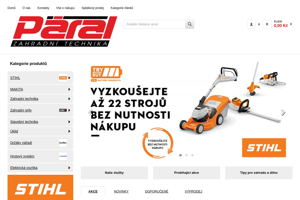 ZAHRADNÍ TECHNIKA PÁRAL s.r.o.