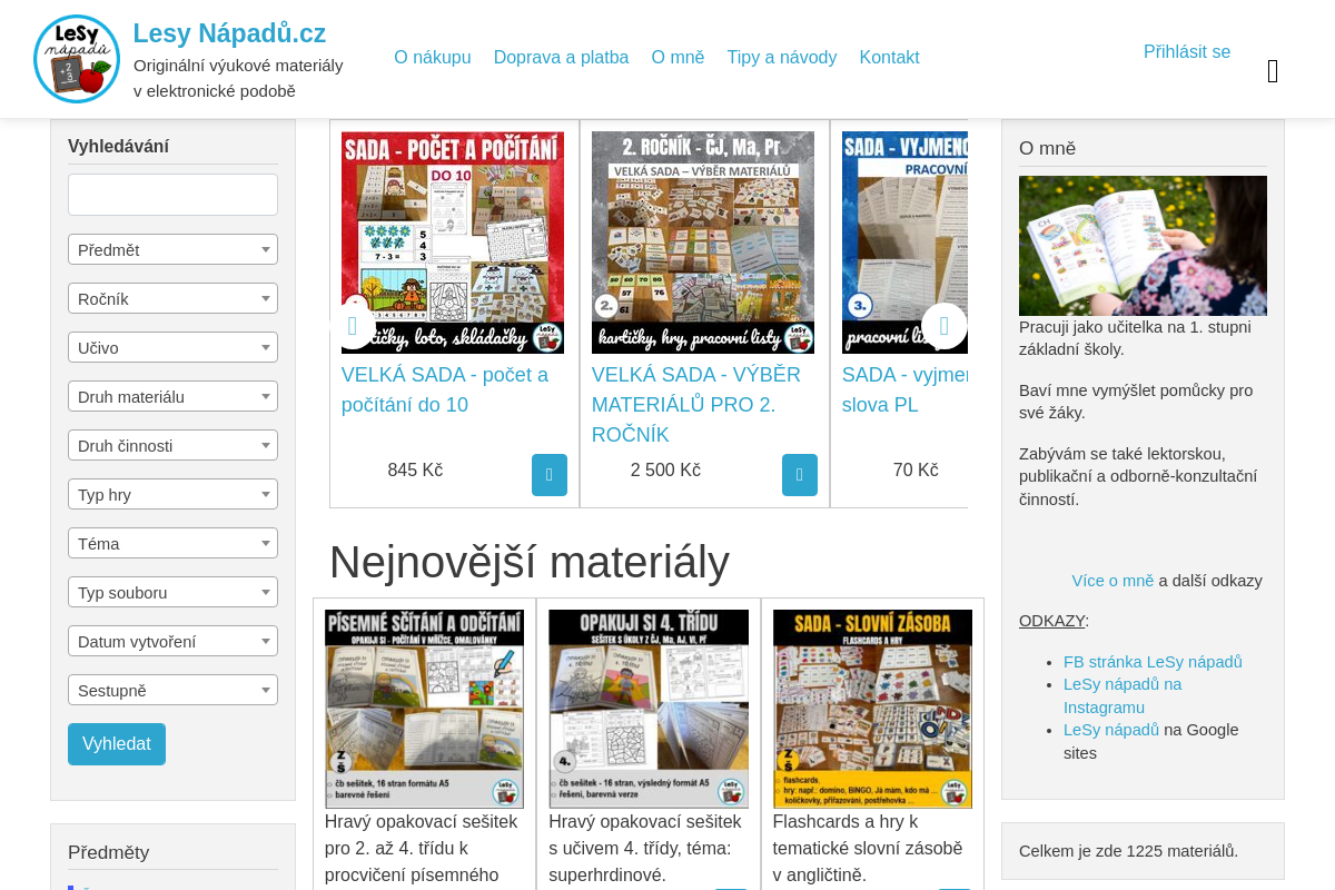 Lesynapadu.cz