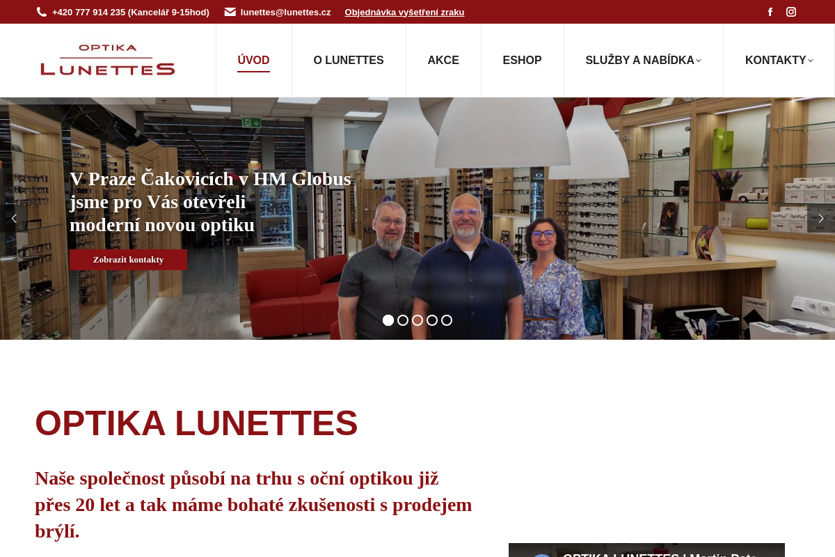 Eshop.lunettes.cz