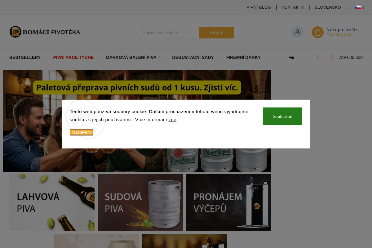Domácí pivotéka