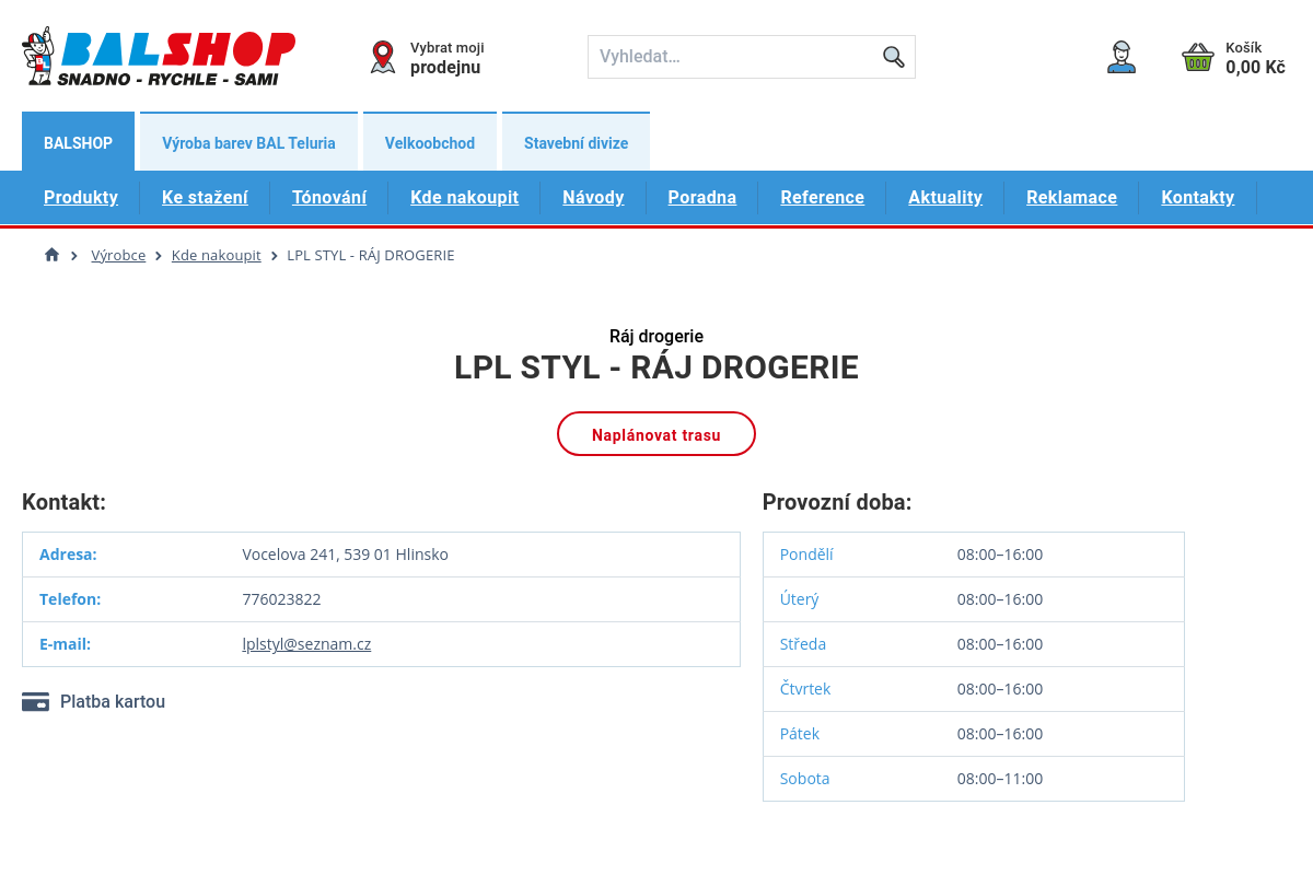 Ráj drogerie