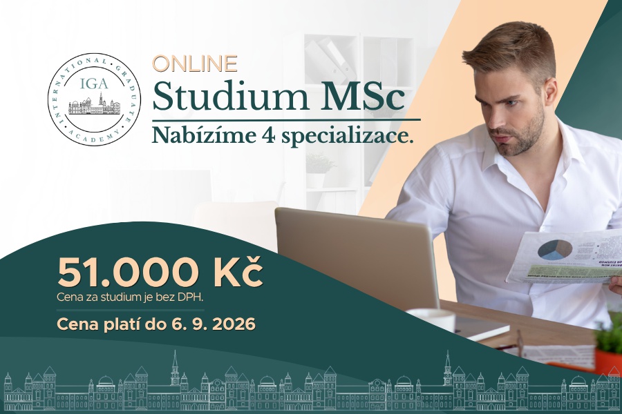 Komplexní online studium MSc