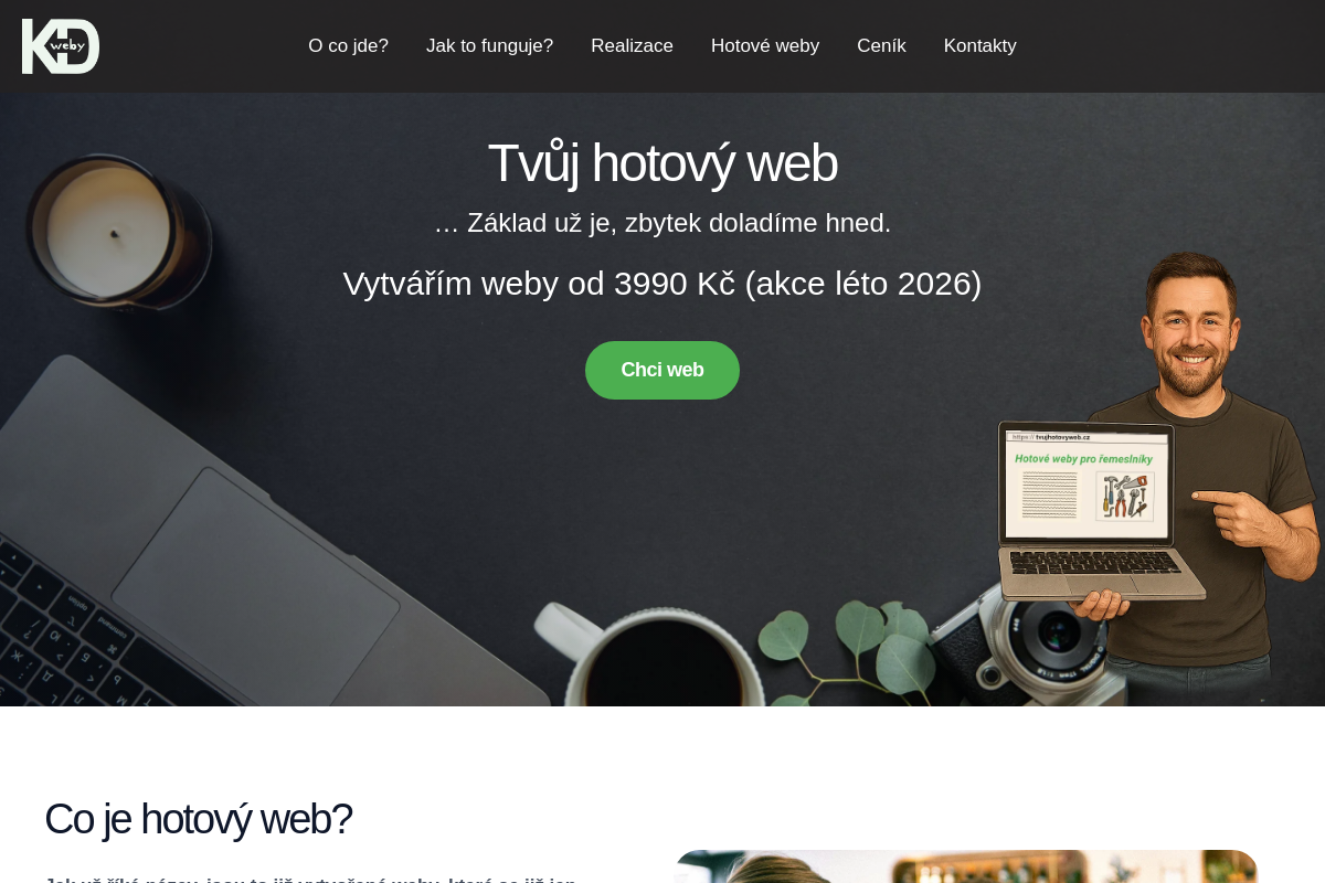 Kamil Dittrich - Tvůj Hotový Web.cz