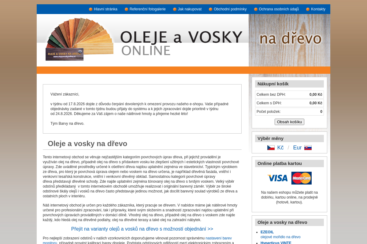 Olejeavoskyonline.cz