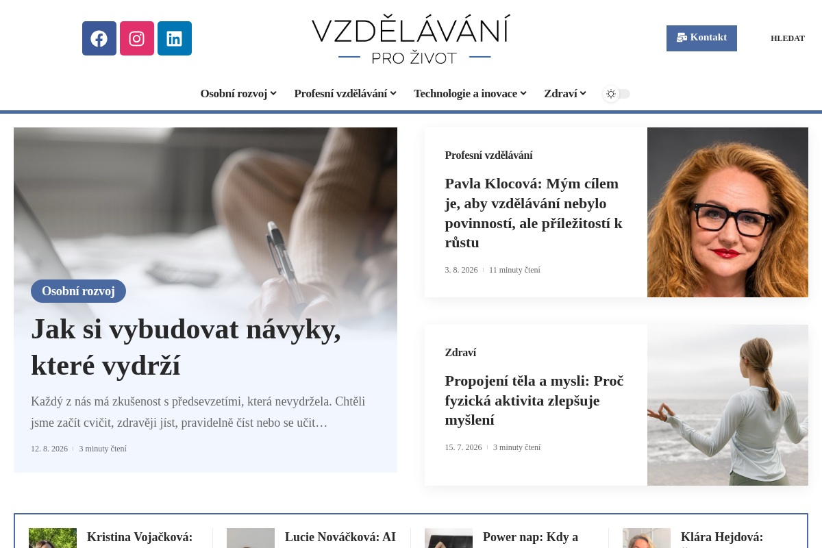 Vzdělávání pro život