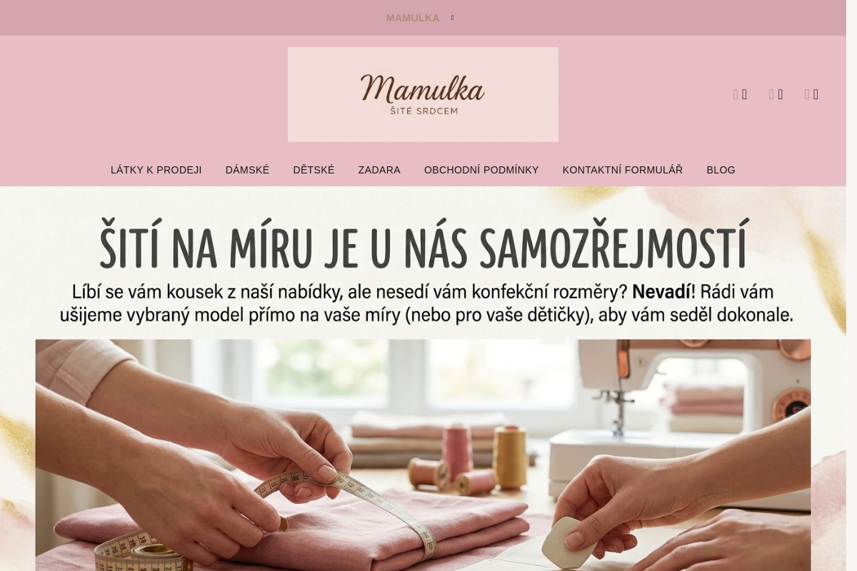Krejčovství Mamulka