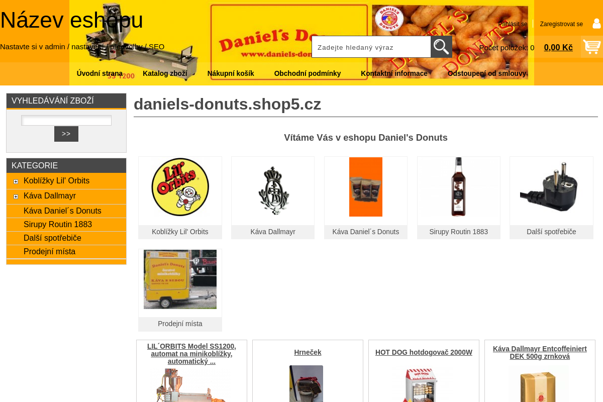 Eshop.daniels-donuts.eu