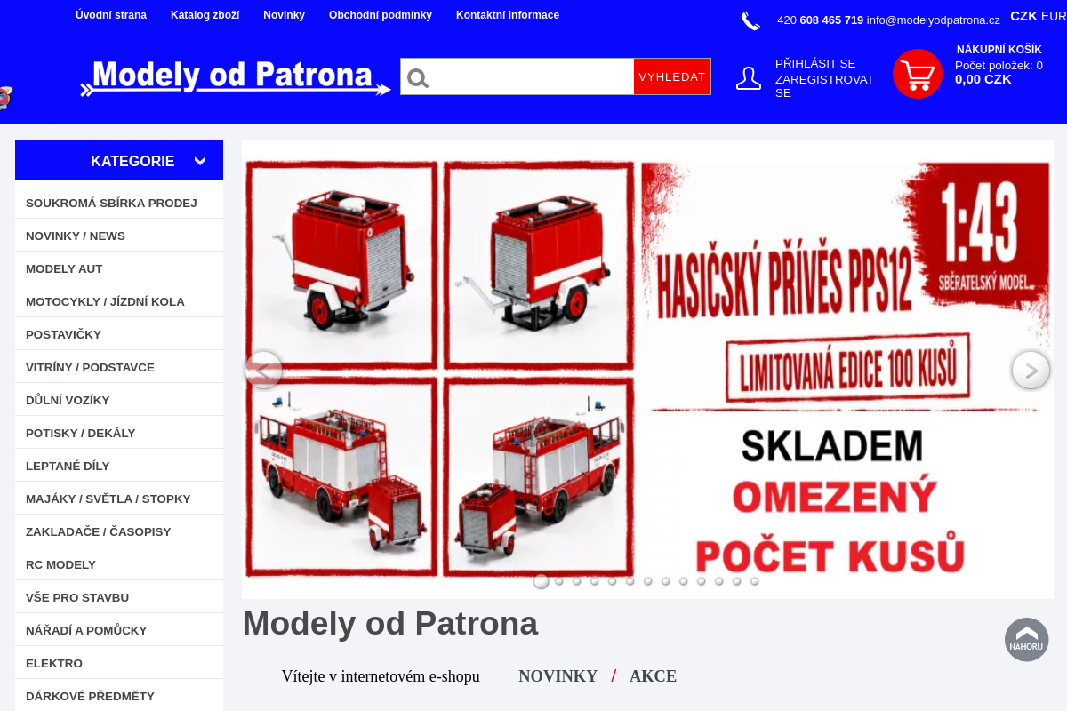 Modely od Patron