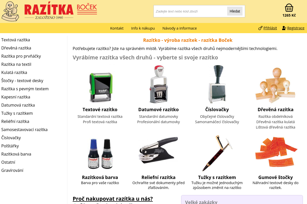 Razitka-bocek.cz