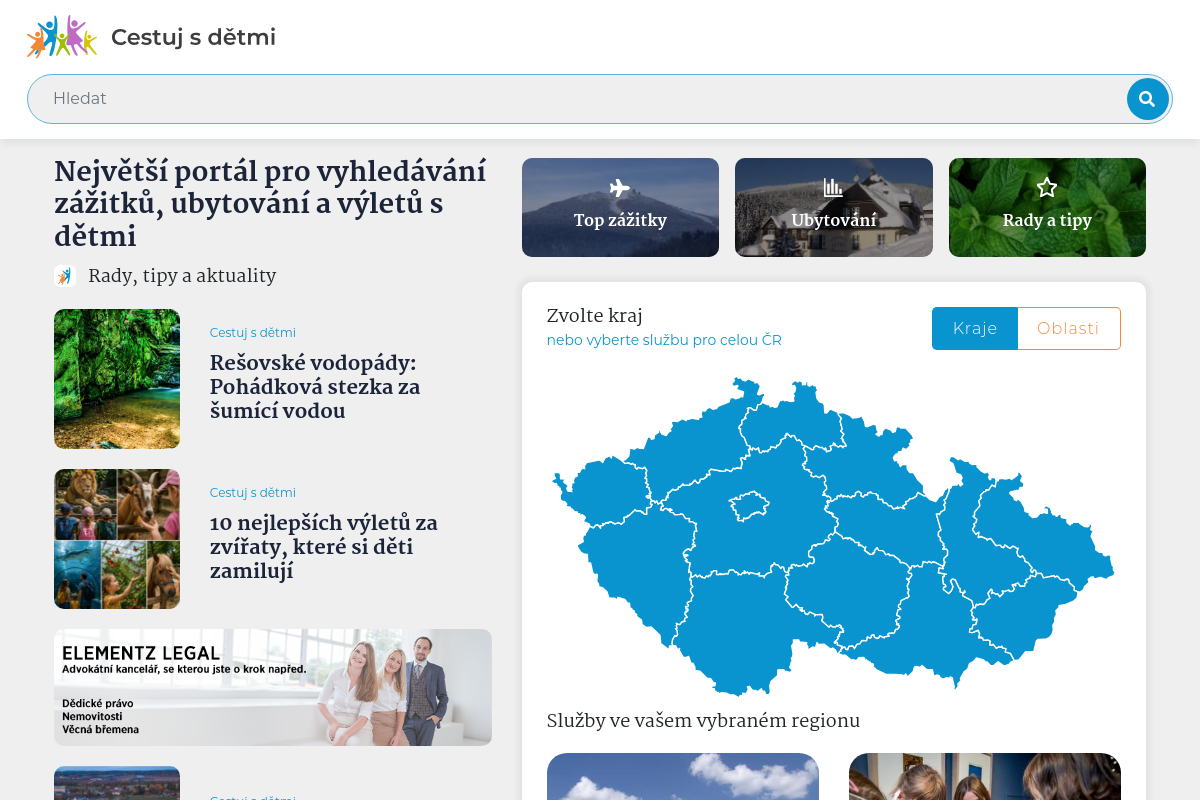 Cestuj s dětmi