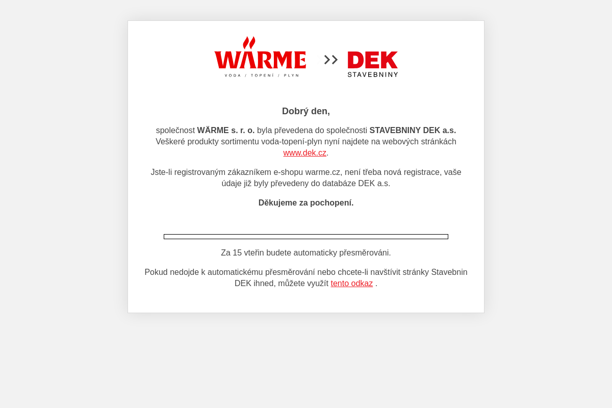 WÄRME, s.r.o.