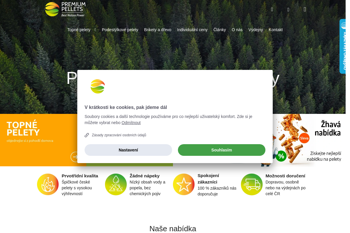 Pelety - premium.cz