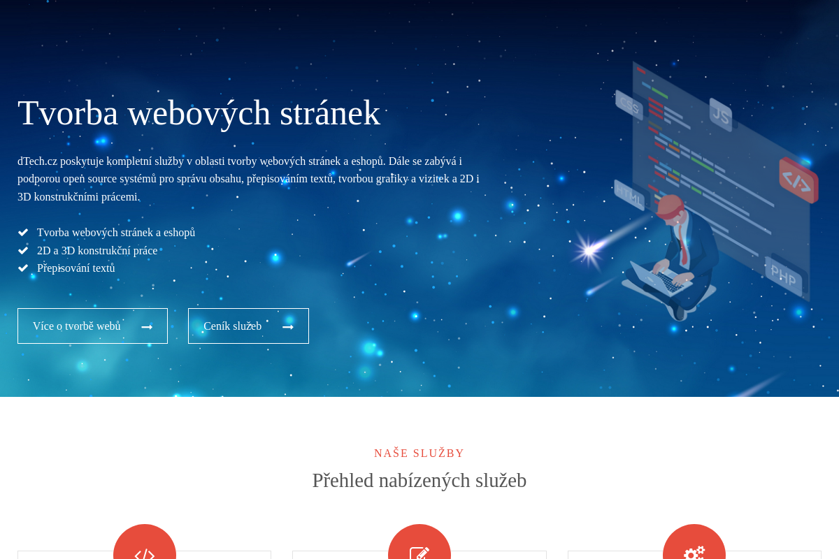 dTech.cz - tvorba webových stránek
