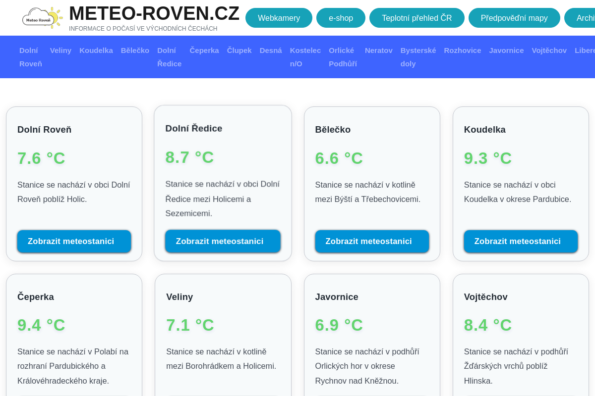 METEO‑ROVEN.CZ