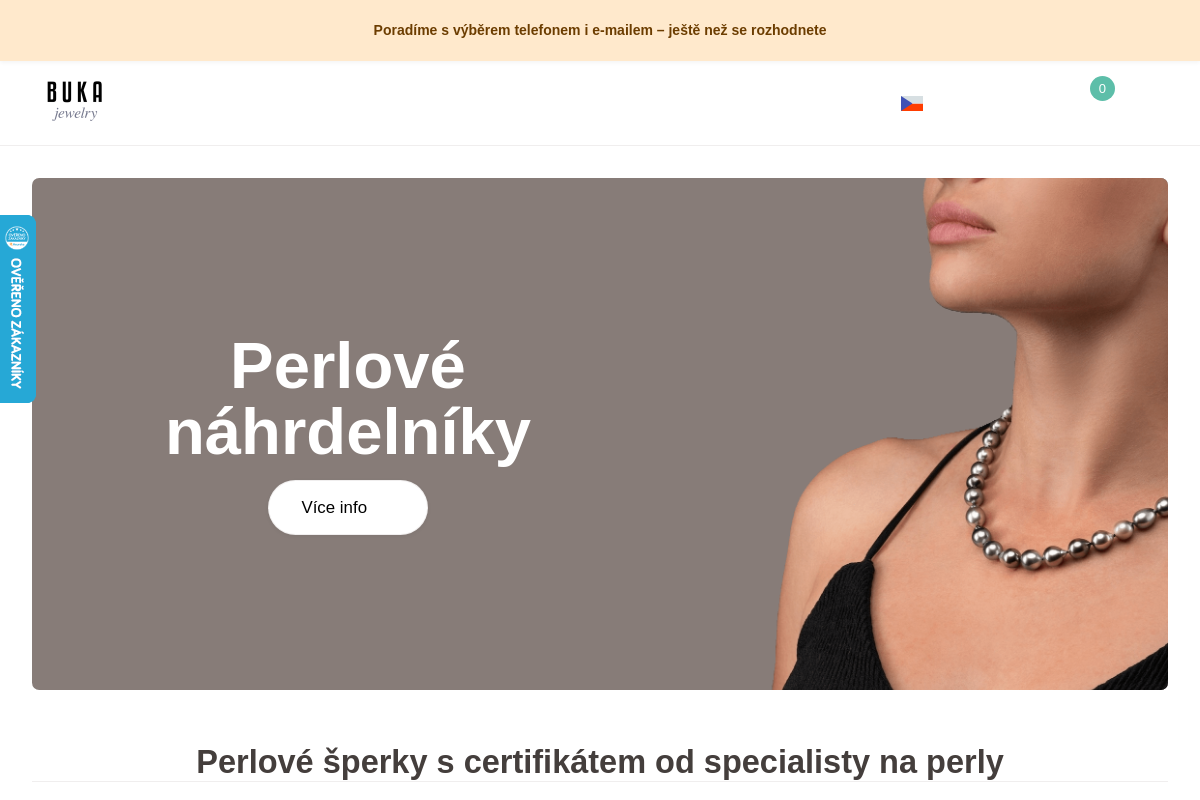 Buka Jewelry – specialista na perly