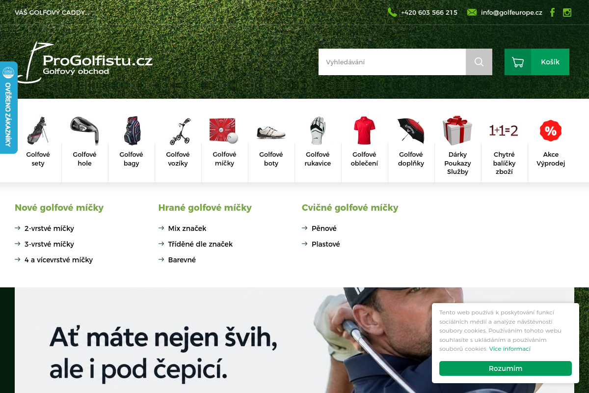 Golf Europe - Progolfistu.cz