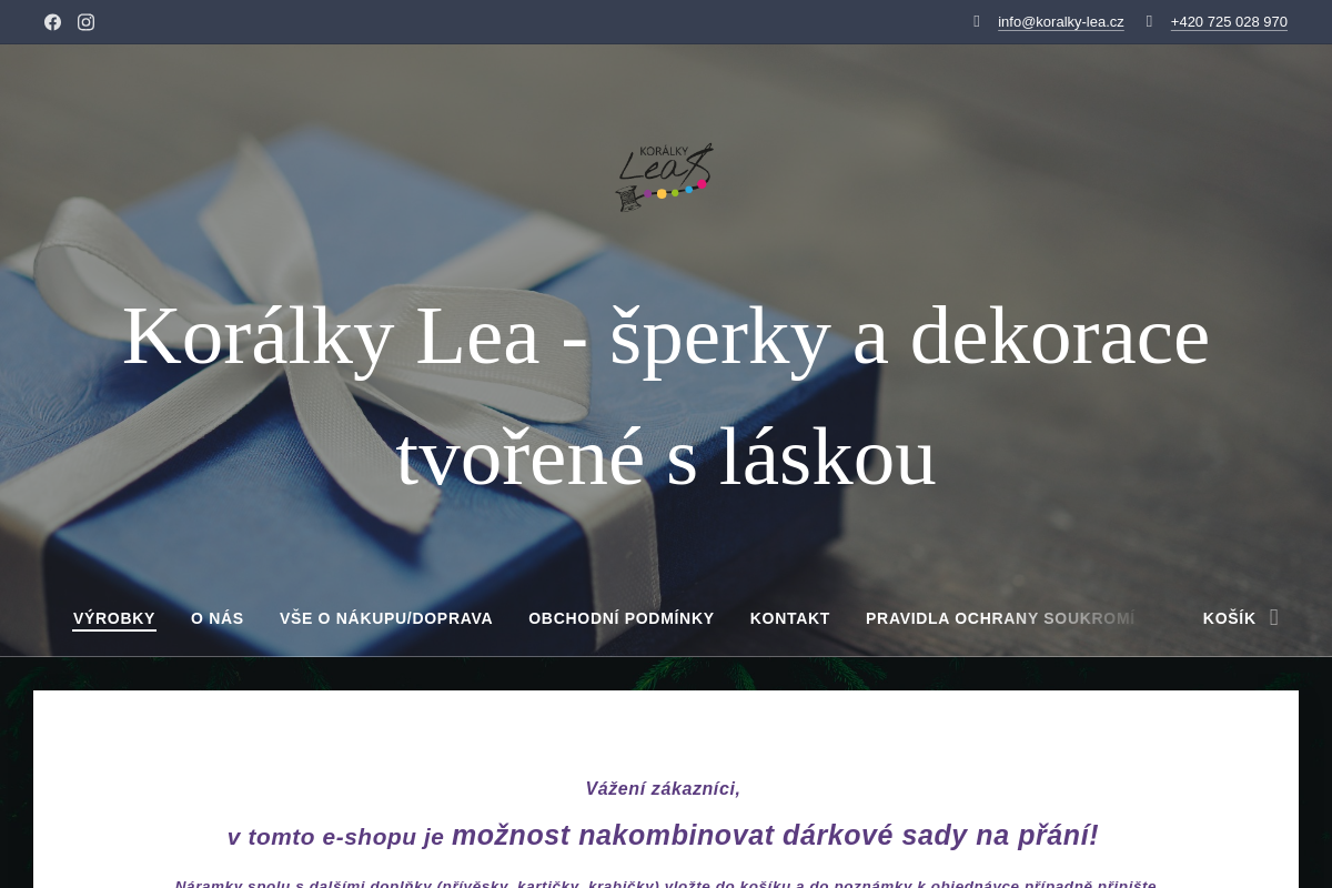 Leona Synková - Korálky Lea - šperky a dekorace tvořené s láskou