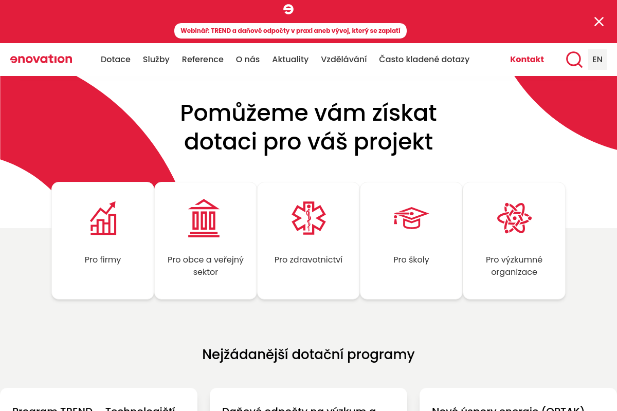 Regionální dotační centrum enovation