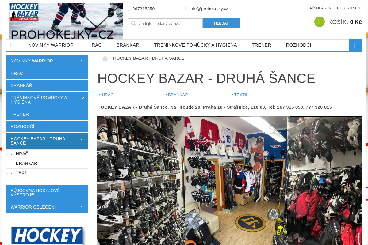 HOCKEY BAZAR - Druhá šance