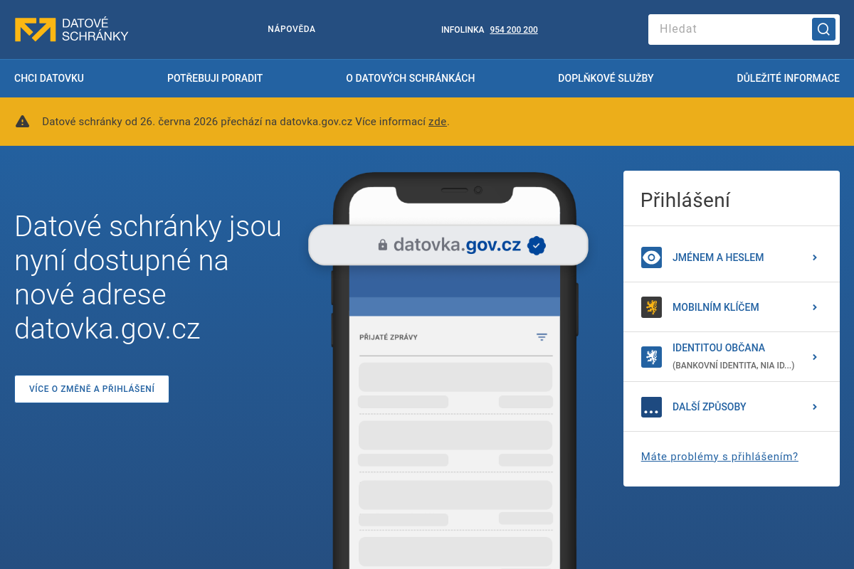 Mojedatovaschranka.cz