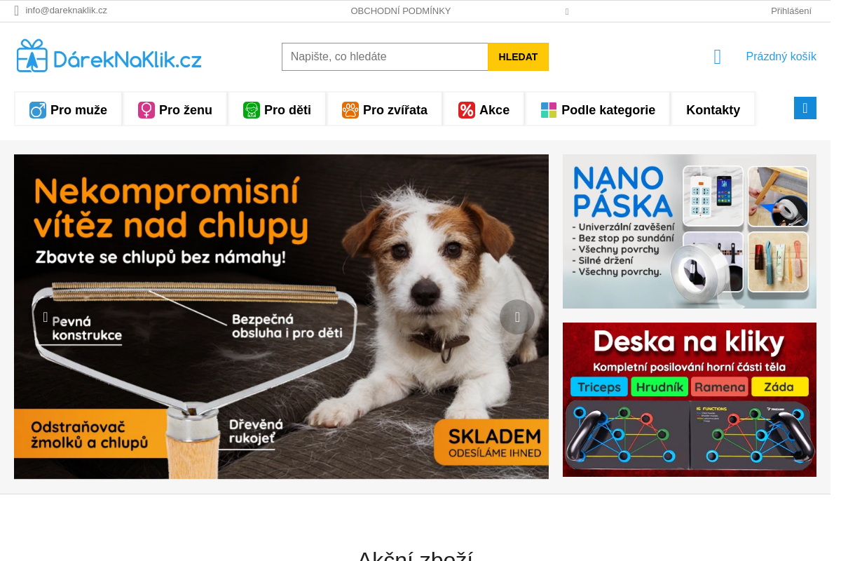 Dareknaklik.cz