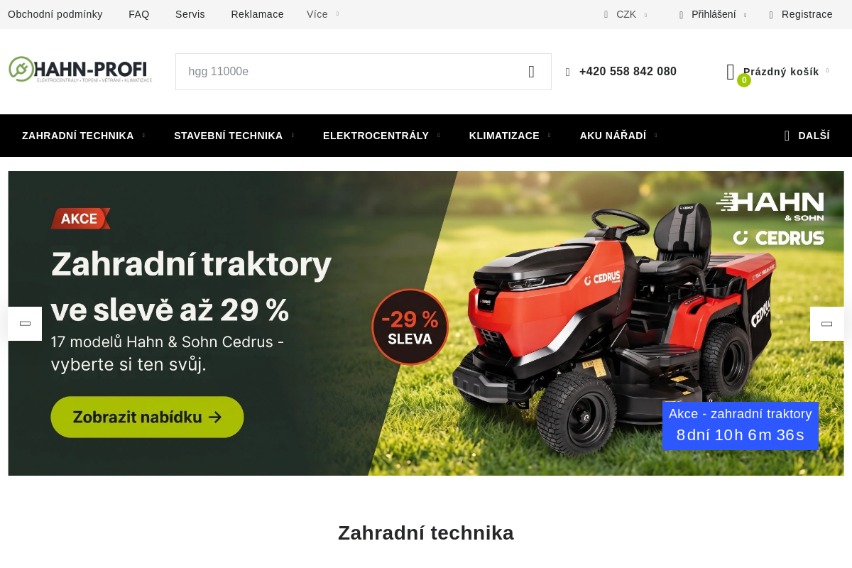 Hahn-Profi.cz - sklad