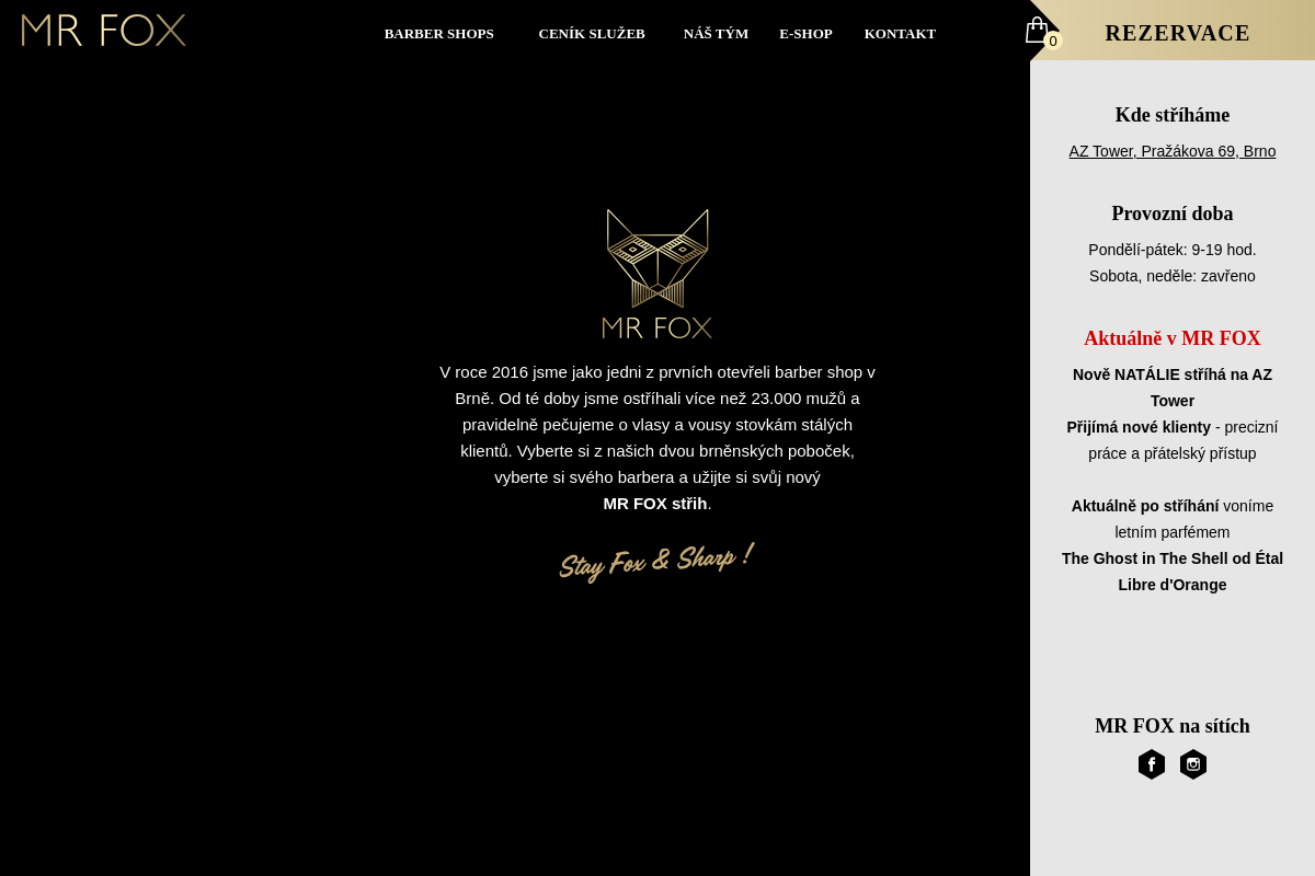 MR FOX Barber Shop