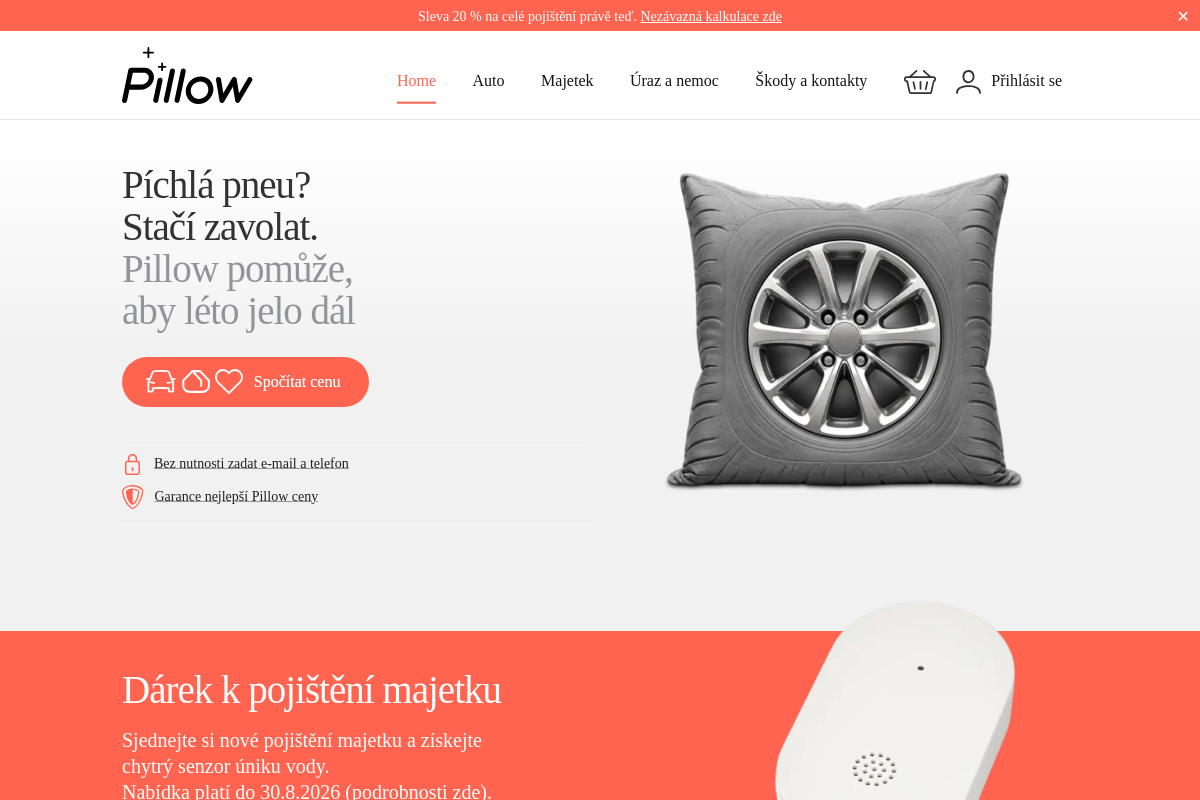 Pillow pojišťovna