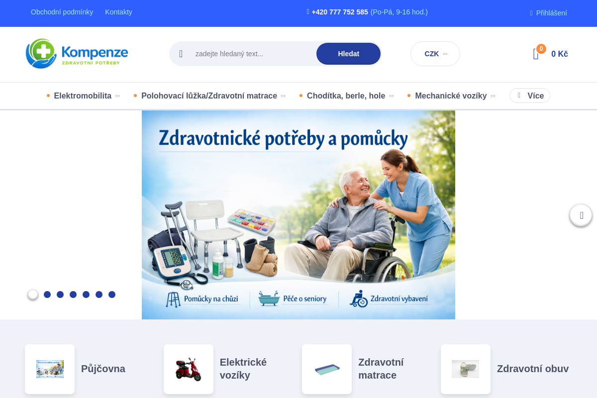 Kompenze - Zdravotní potřeby