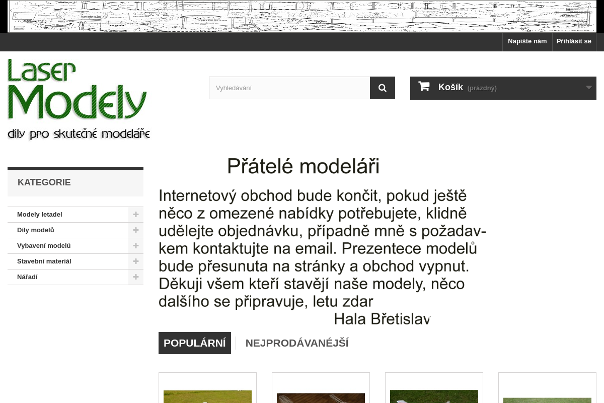 Obchod.lasermodely.cz