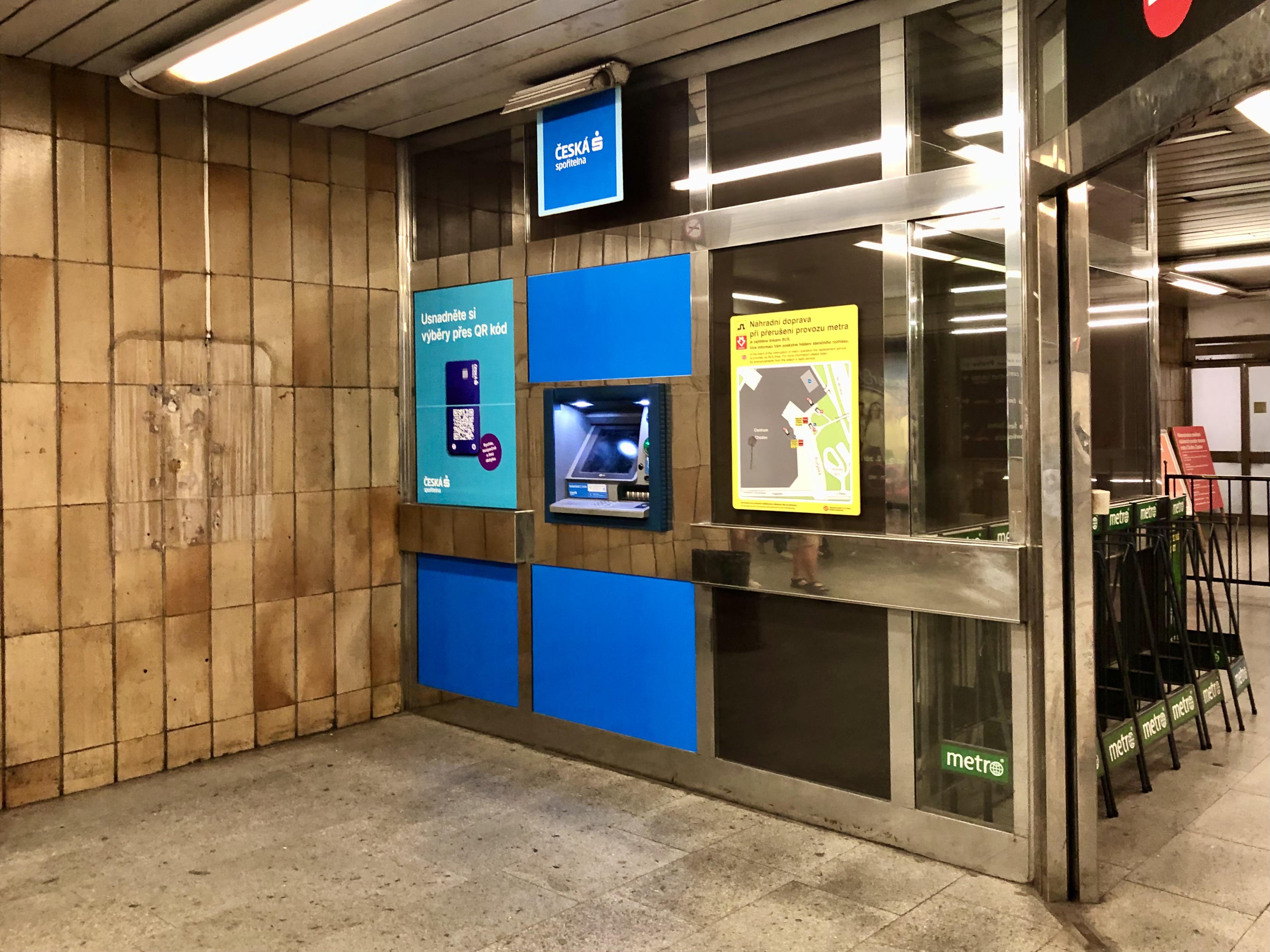 Bankomat České spořitelny foto 2