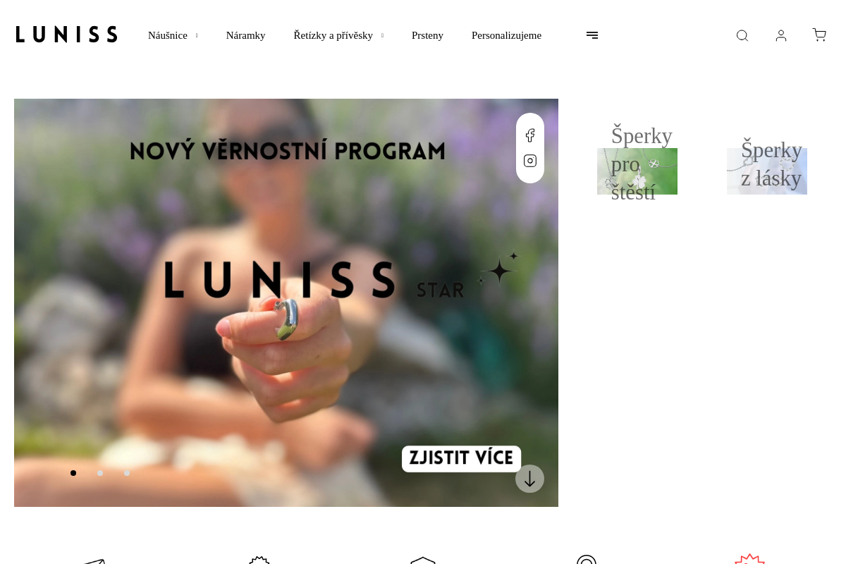 LUNISS stříbrné šperky