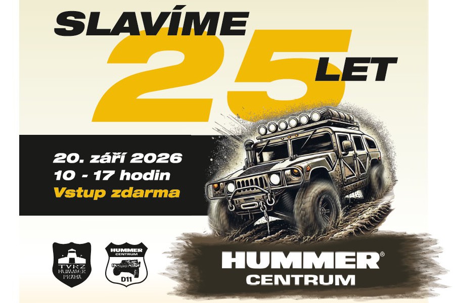 Pozvánka - 25 let Hummer Centrum