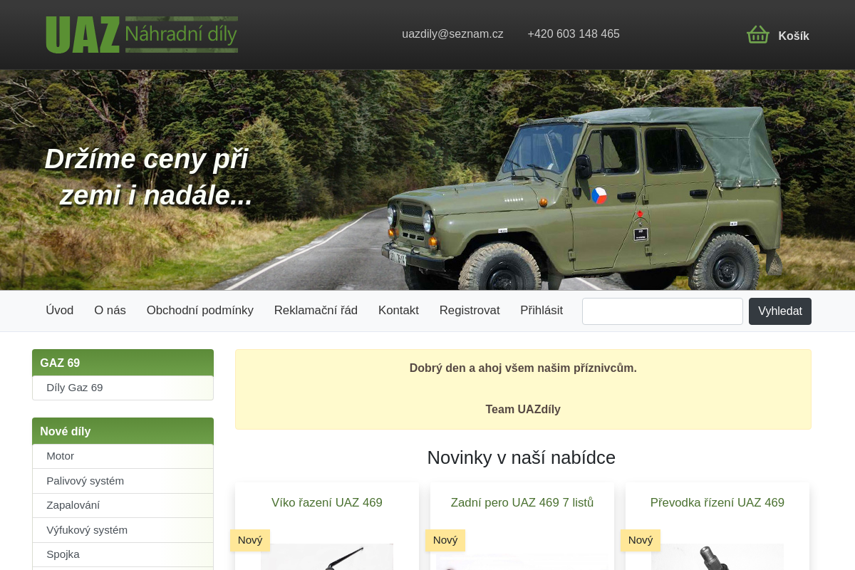 Uazdily.cz