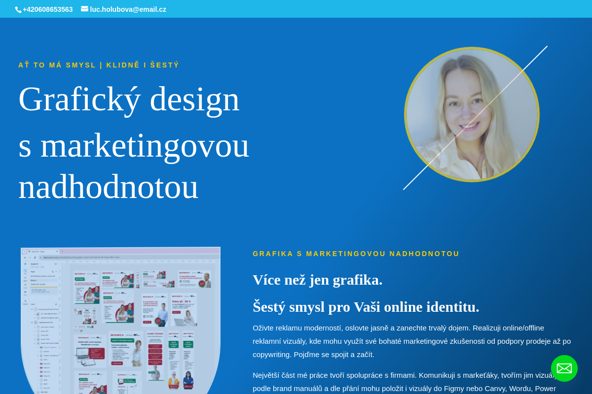Grafický design a nadčasové weby