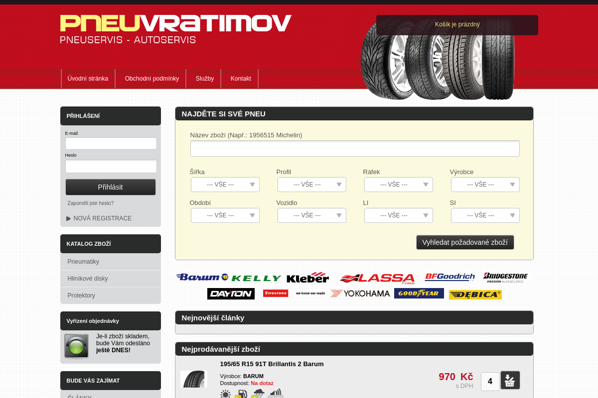 Pneuvratimov.cz