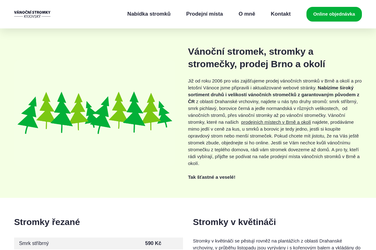 Vanocni-stromky-brno.com