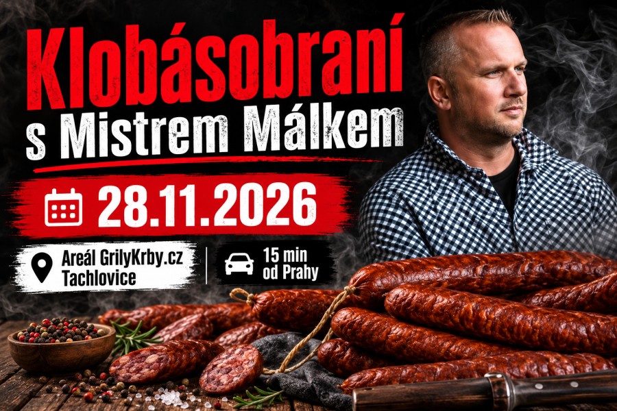 Klobásobraní s Mistrem Málkem 2026