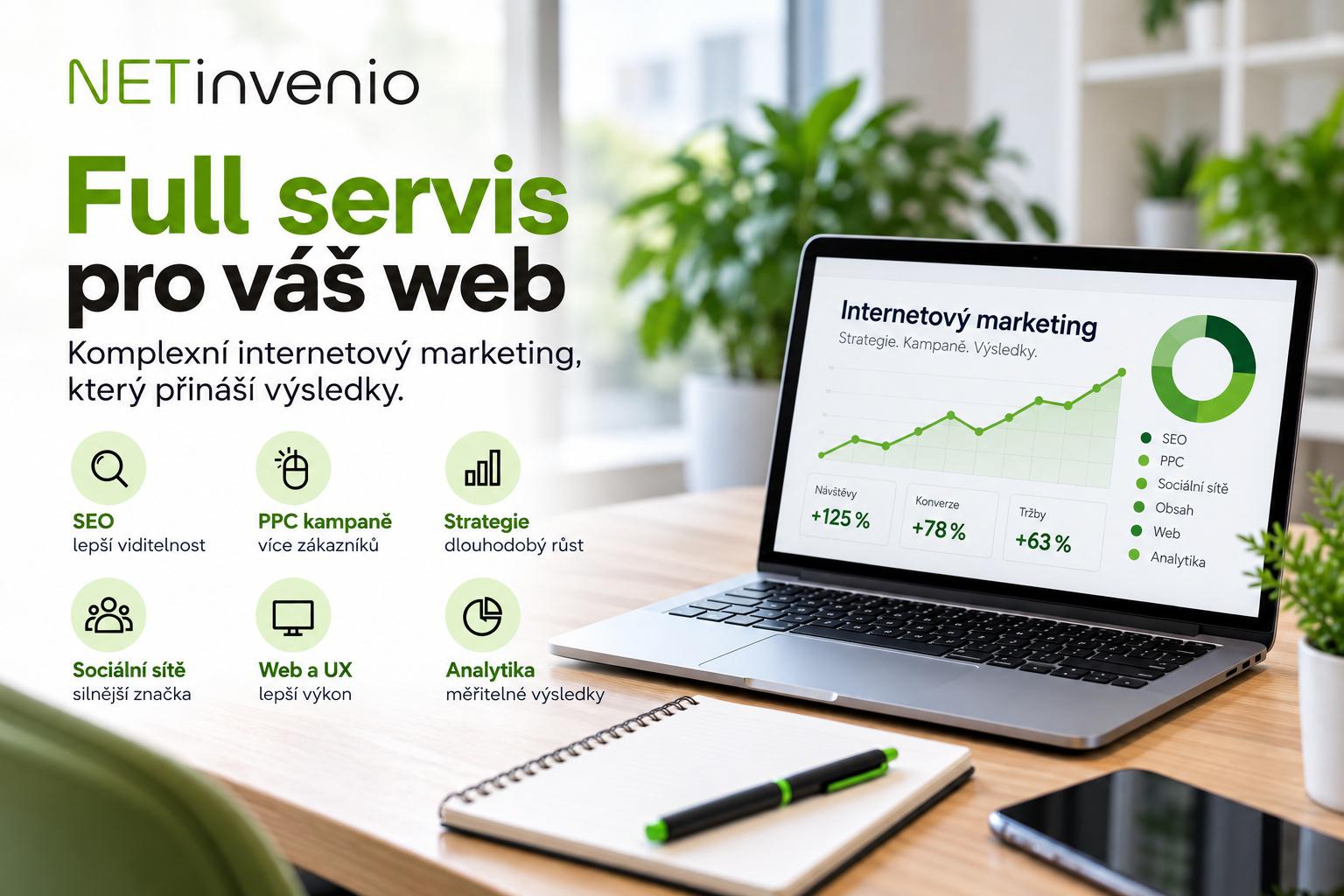 Full service pro váš web.