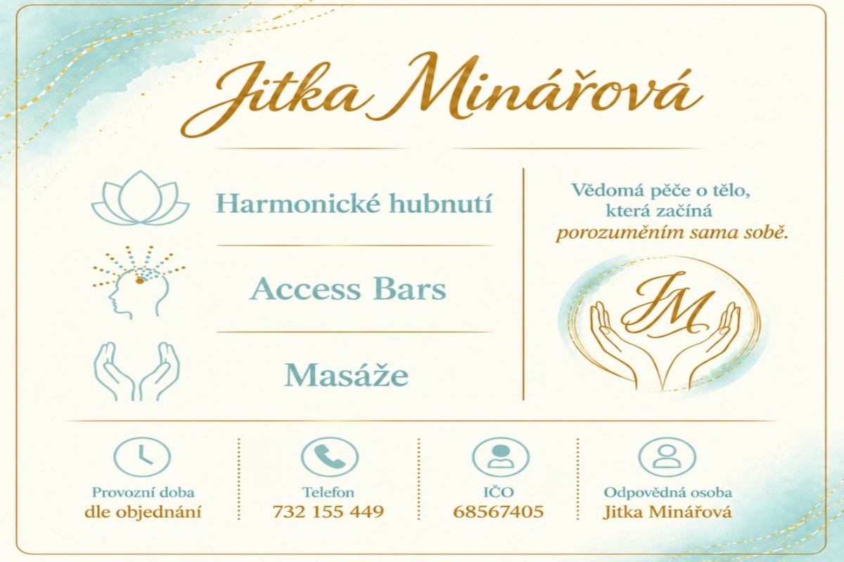 Masáže - Jitka Minářová